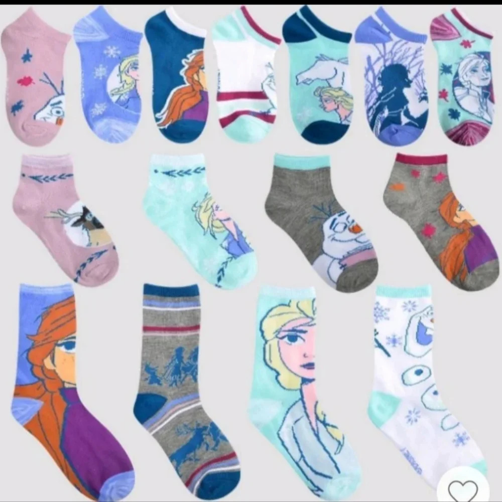 Disney Frozen 2 15 Days of Socks Advent calendar Kids